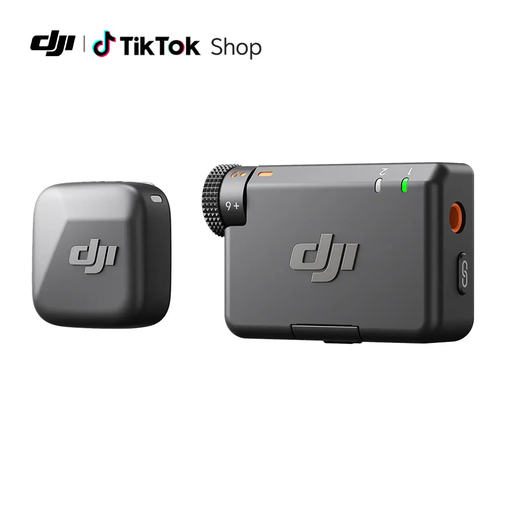 DJI™ Mic Mini Wireless Microphone (1 TX + 1 RX) – The Industry Standard for Compact Audio