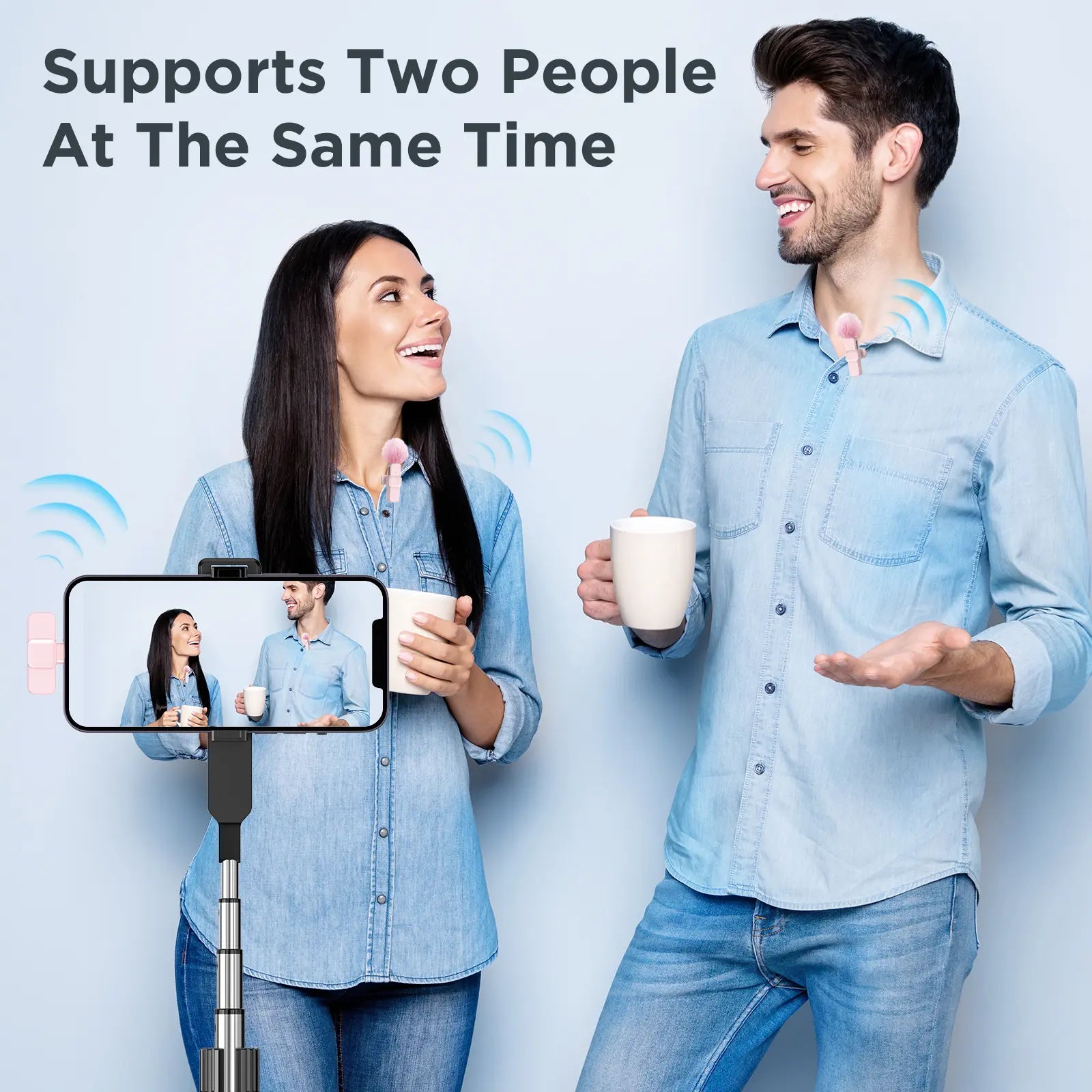 StreamMic Pro – Wireless Plug-and-Play Lavalier Microphone
