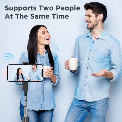 StreamMic Pro – Wireless Plug-and-Play Lavalier Microphone