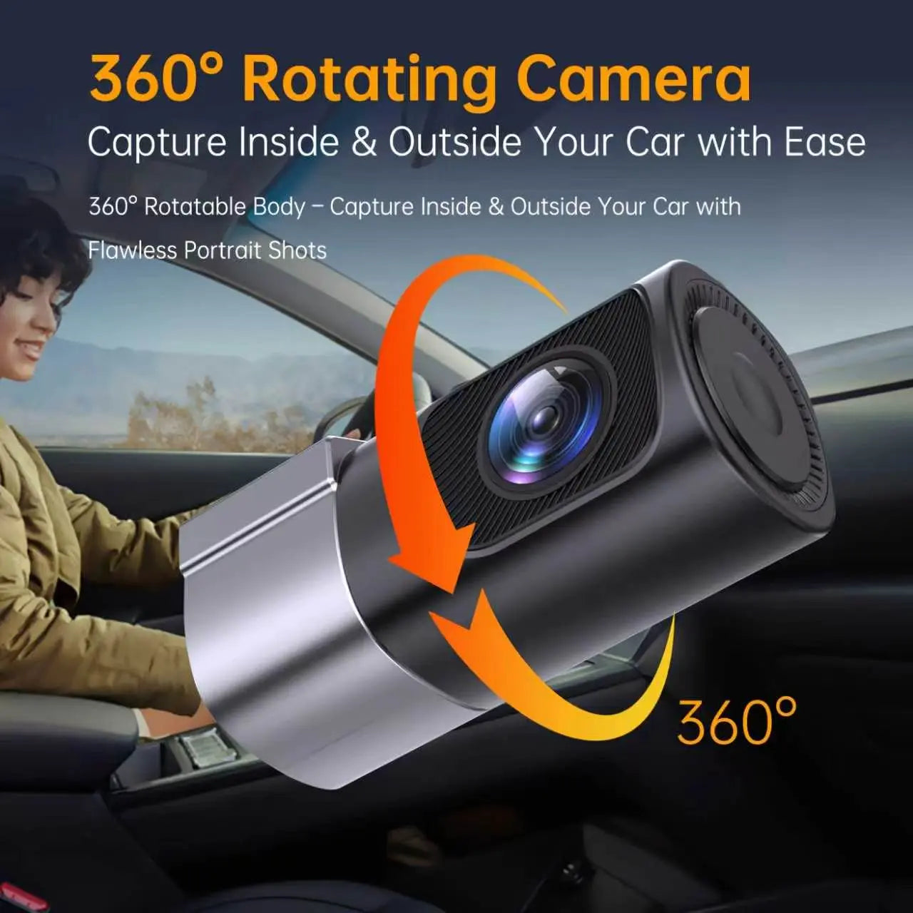 DriveGuard 360 – 1080P WiFi Tactical Dash Cam