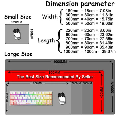 DeskMat Pro – 90x40cm Minimalist Workspace Mat