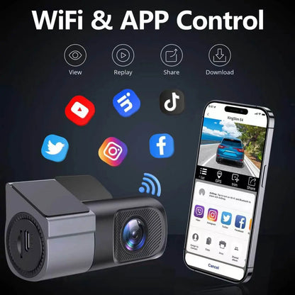 DriveGuard 360 – 1080P WiFi Tactical Dash Cam