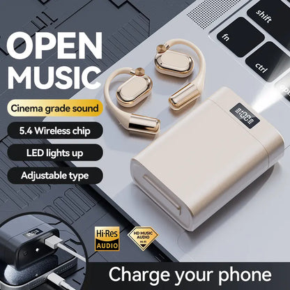 PowerBuds Pro – Bluetooth 6.0 Sport Earbuds with Emergency Power Bank