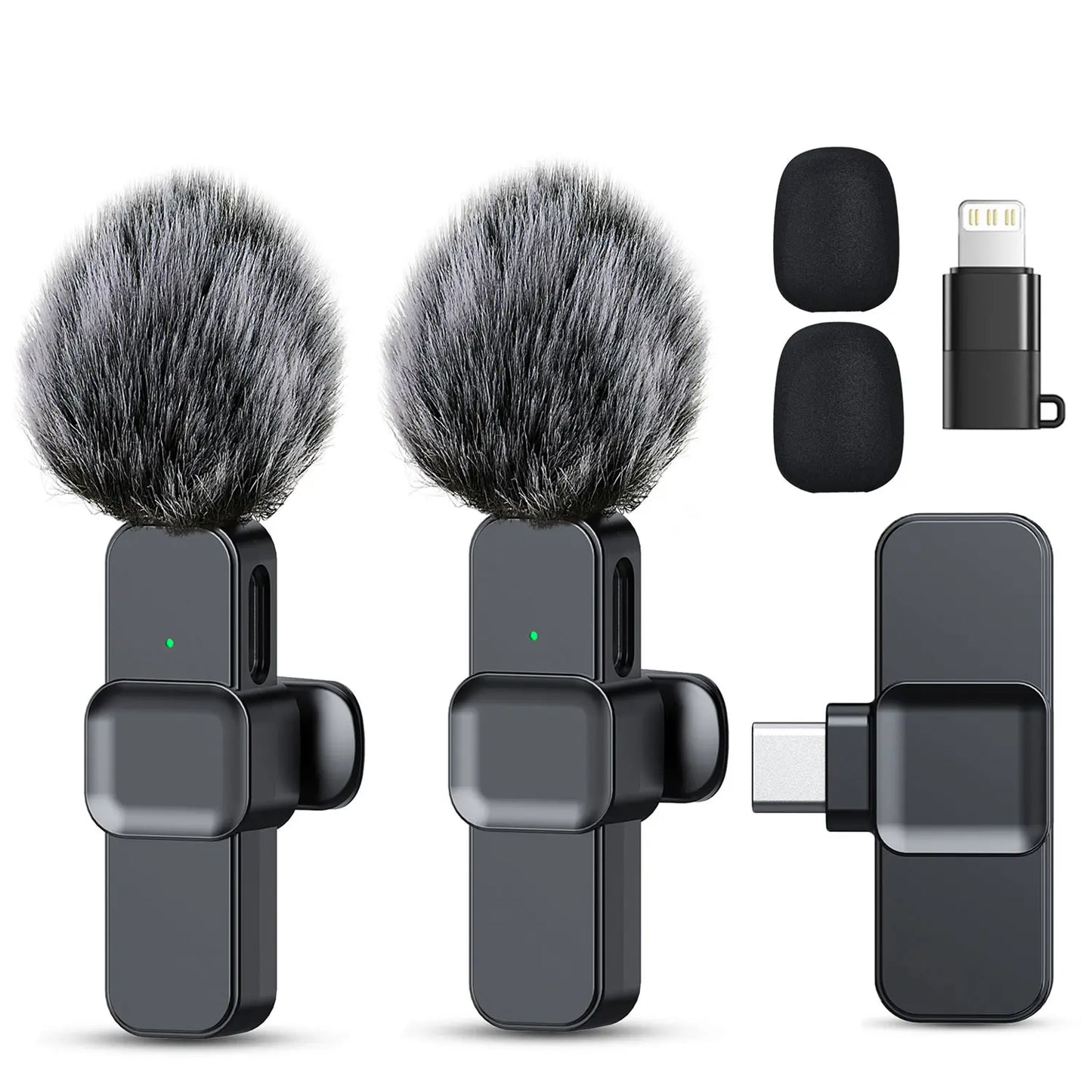 StreamMic Pro – Wireless Plug-and-Play Lavalier Microphone