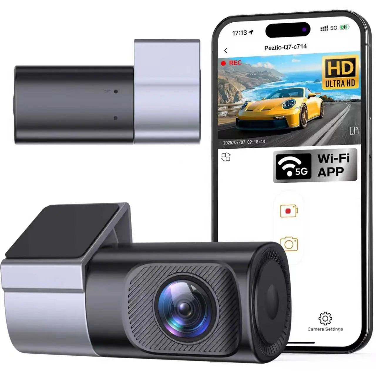 DriveGuard 360 – 1080P WiFi Tactical Dash Cam
