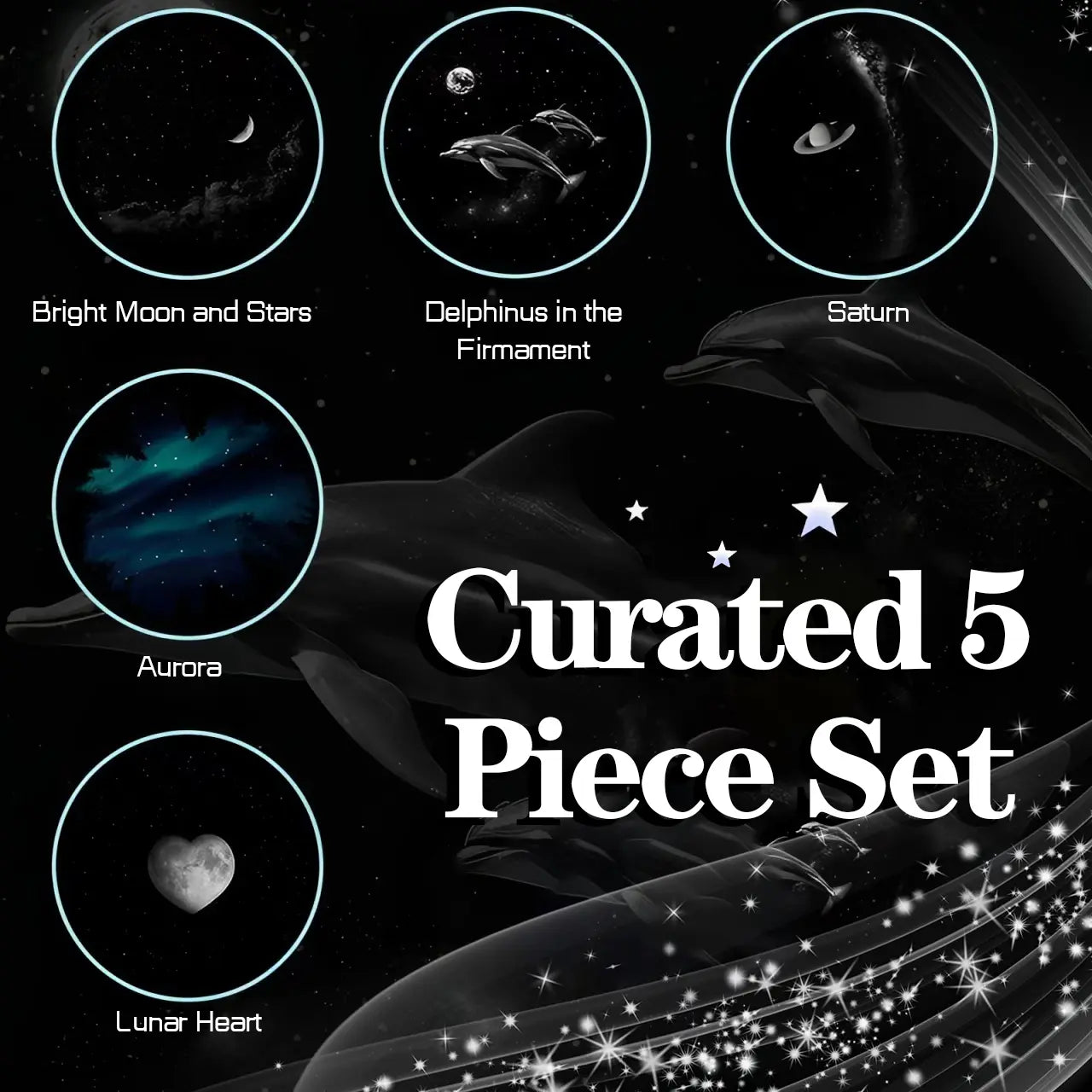 GalaxyGlow – 2-in-1 USB Starry Sky Projector & Night Light