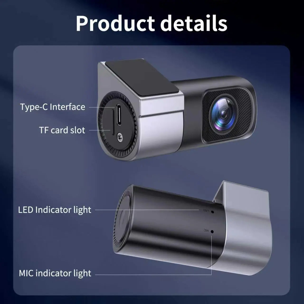 DriveGuard 360 – 1080P WiFi Tactical Dash Cam