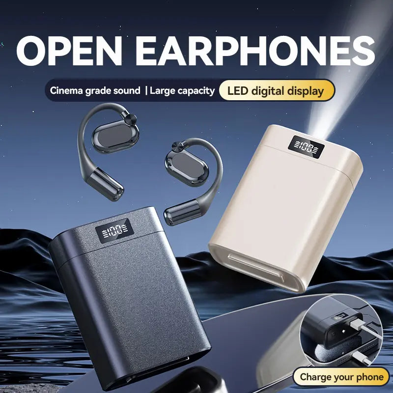 PowerBuds Pro – Bluetooth 6.0 Sport Earbuds with Emergency Power Bank
