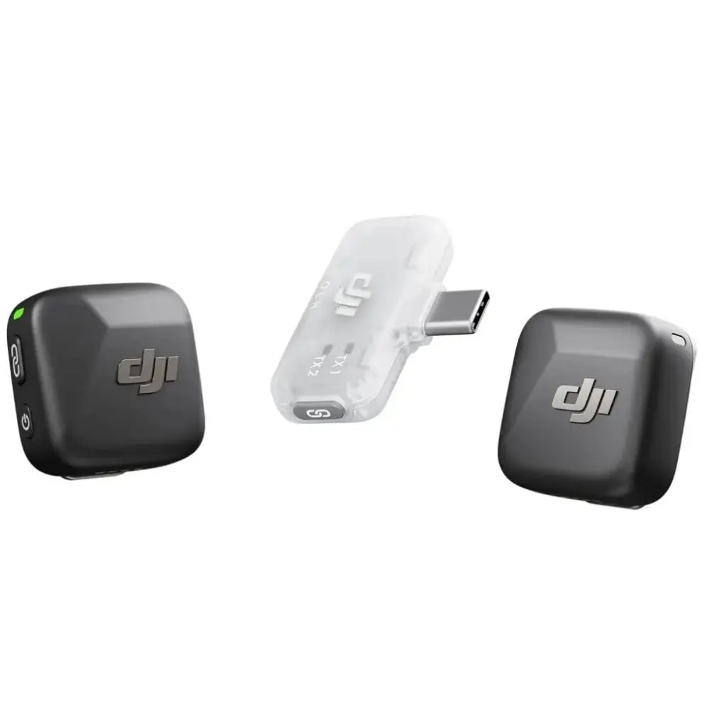 DJI™ Mic Mini Wireless Microphone (1 TX + 1 RX) – The Industry Standard for Compact Audio