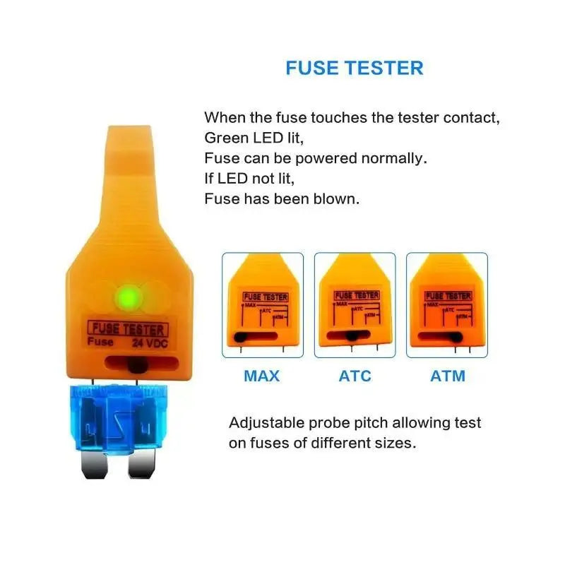 FuseFinder Pro – 24V Smart Fuse Tester & Puller