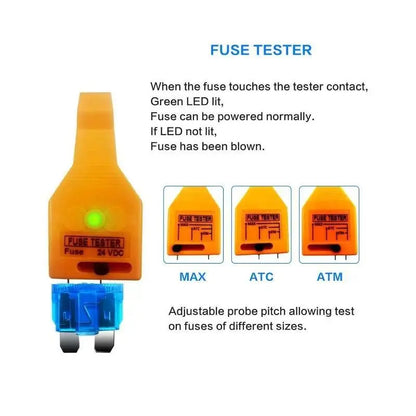 FuseFinder Pro – 24V Smart Fuse Tester & Puller